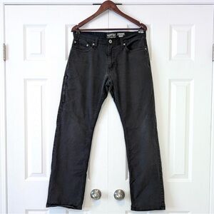 Levi’s Black Straight Leg  33 x 32 Men’s Jeans